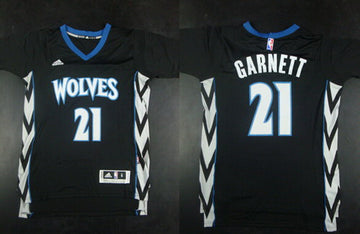 Kevin Garnett Revolution Minnesota Timberwolves black jersey