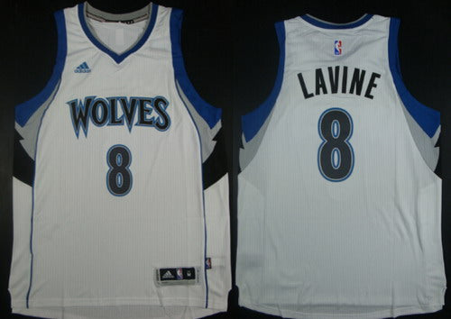 NBA Zach LaVine Revolution Minnesota Timberwolves white jersey
