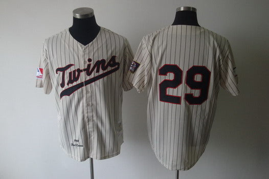 Rod Carew Minnesota Twins cream Throwback jersey