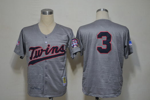 Harmon Killebrew Minnesota Twins gray Throwback jersey