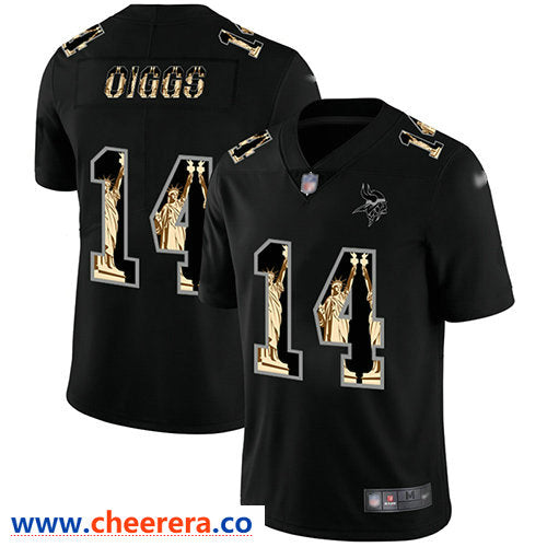 Stefon Diggs Minnesota Vikings black Limited jersey