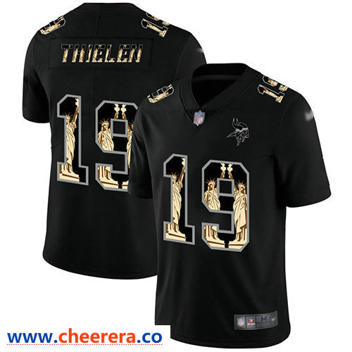 Adam Thielen Minnesota Vikings black Limited jersey