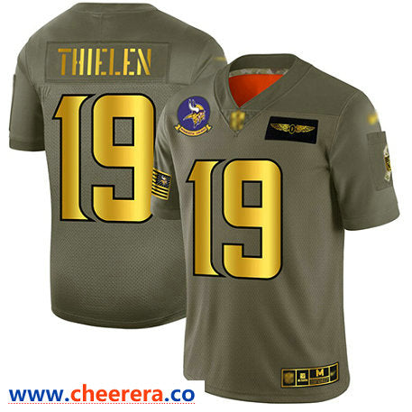 Adam Thielen Minnesota Vikings camo Salute To Service jersey