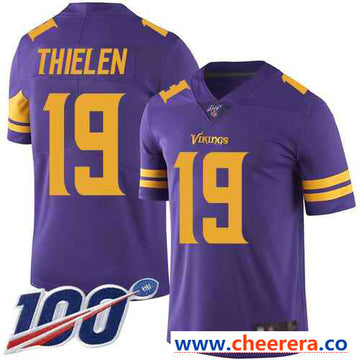 Adam Thielen Minnesota Vikings purple Limited jersey