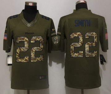 Harrison Smith Minnesota Vikings green Salute To Service jersey