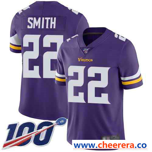 Harrison Smith Minnesota Vikings purple Vapor jersey