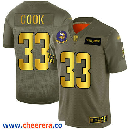 Dalvin Cook Minnesota Vikings camo Salute To Service jersey