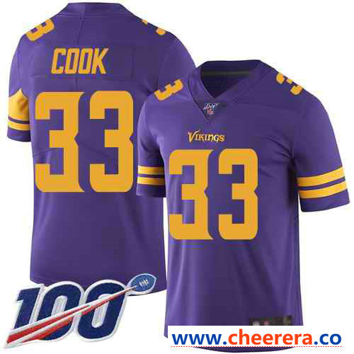 Dalvin Cook Minnesota Vikings purple Limited jersey