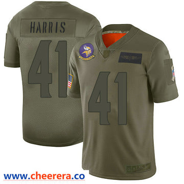 Anthony Harris Minnesota Vikings camo Salute To Service jersey