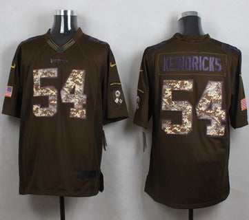 Eric Kendricks Minnesota Vikings green Salute To Service jersey