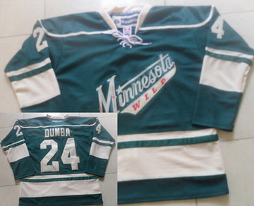 Matt Dumba Reebok Minnesota Wild green Alternate jersey