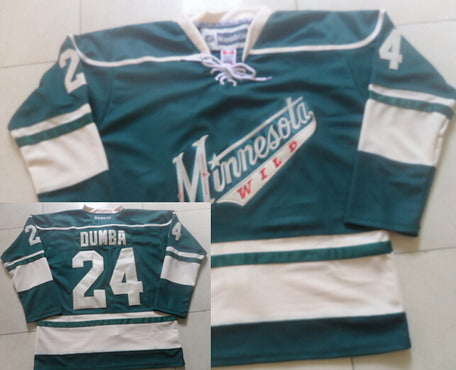 Matt Dumba Reebok Minnesota Wild green Alternate jersey