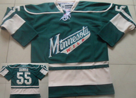 Matt Dumba Minnesota Wild green Third jersey