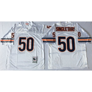 Chicago Bears white Throwback jersey