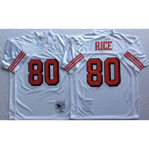 NFL San Francisco 49ers white Throwback jersey