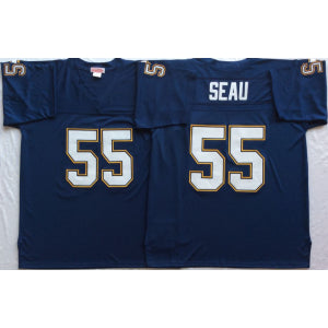 NFL Los Angeles Chargers navy Throwback jersey