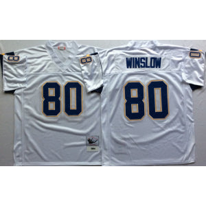 NFL Los Angeles Chargers white Throwback jersey