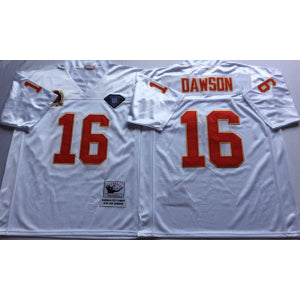 NFL Kansas City Chiefs white Throwback jersey