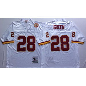 NFL Washington Commanders green Throwback jersey