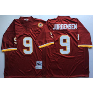 NFL Washington Commanders burgundy Throwback jersey