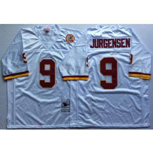 NFL Washington Commanders white Throwback jersey