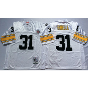 NFL Pittsburgh Steelers white Throwback jersey