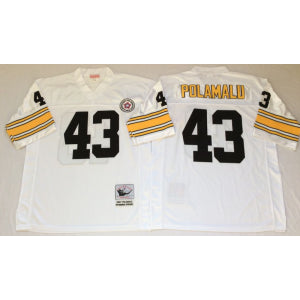 NFL Pittsburgh Steelers white Throwback jersey