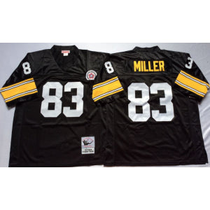 NFL Pittsburgh Steelers black Throwback jersey