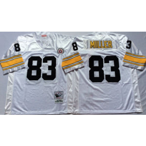 NFL Pittsburgh Steelers white Throwback jersey