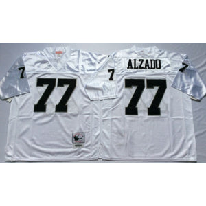 Las Vegas Raiders white Throwback jersey