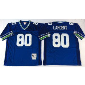 Seattle Seahawks blue Throwback jersey