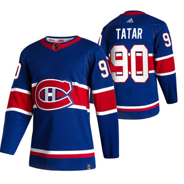 Tomas Tatar Montreal Canadiens blue Reverse Retro jersey