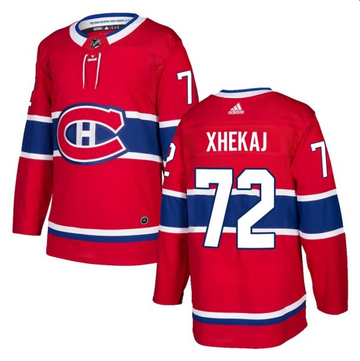 Arber Xhekaj Adidas Montreal Canadiens red Authentic jersey
