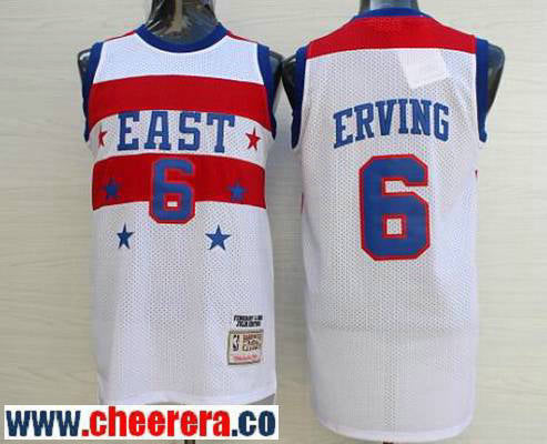 NBA All-Star white Throwback jersey
