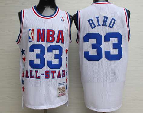 NBA All-Star white Throwback jersey