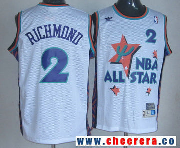 NBA All-Star white Throwback jersey