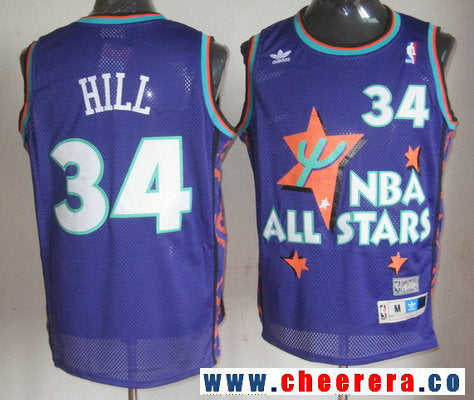NBA All-Star purple Throwback jersey