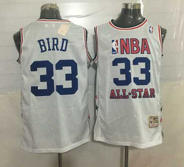 NBA All-Star white Throwback jersey
