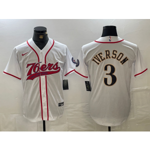 NBA Philadelphia 76ers white Vapor jersey