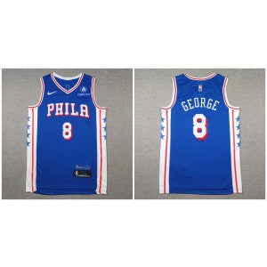 NBA Philadelphia 76ers blue jersey