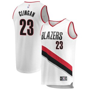 NBA Portland Trail Blazers white jersey