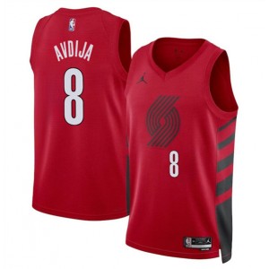 NBA Portland Trail Blazers red jersey