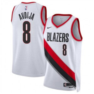 NBA Portland Trail Blazers white jersey