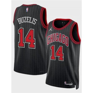 NBA Chicago Bulls black jersey
