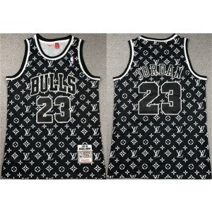 NBA Chicago Bulls black Throwback jersey