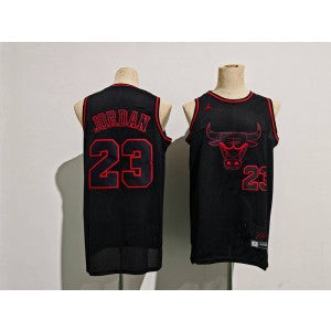 NBA Chicago Bulls black jersey