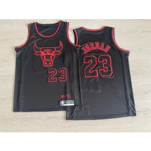 NBA Chicago Bulls black jersey