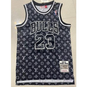 NBA Chicago Bulls black Throwback jersey
