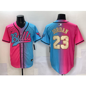 NBA Chicago Bulls blue Vapor jersey