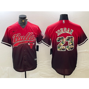 NBA Chicago Bulls camo Vapor jersey